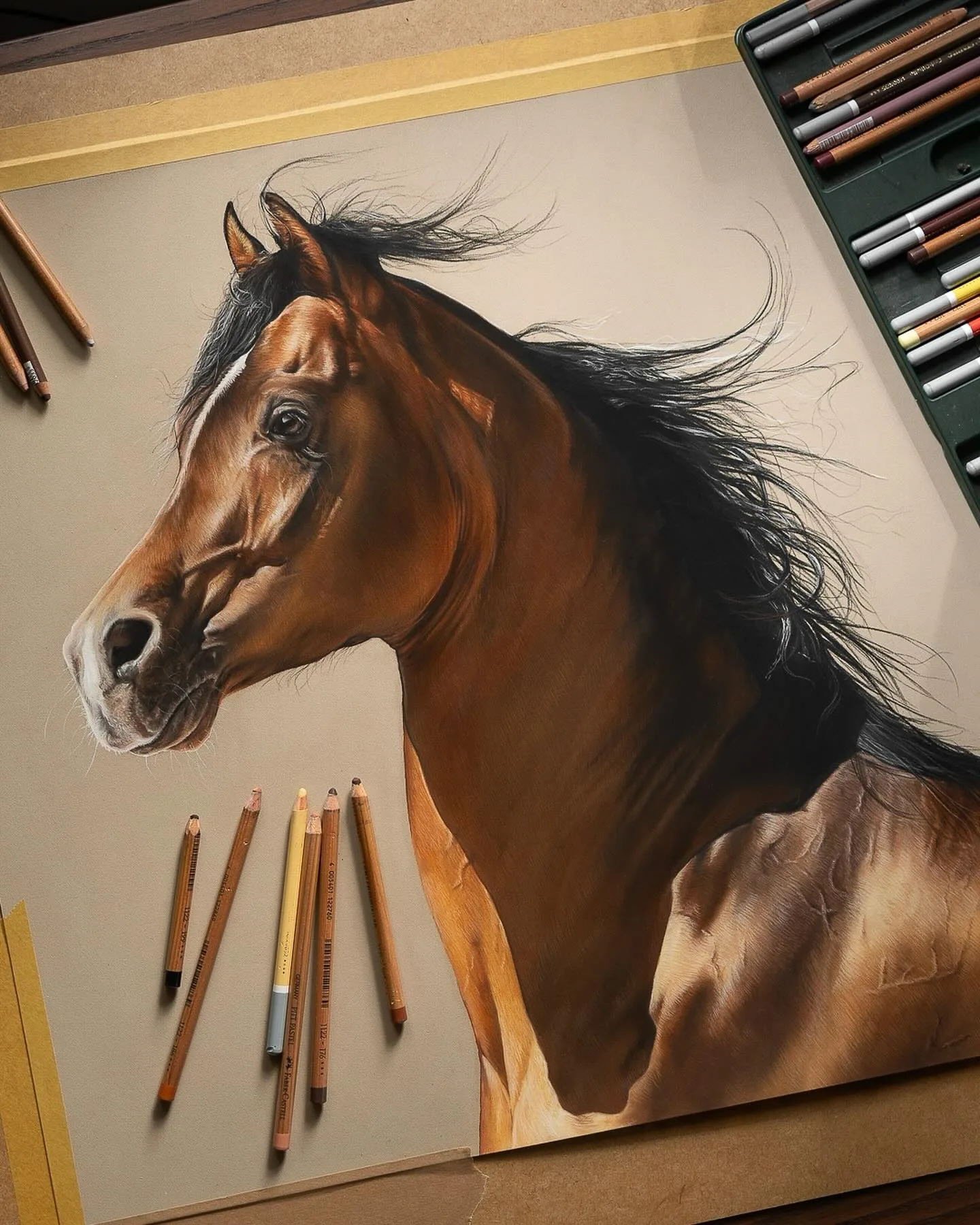 20+ Fascinating Elements of Realistic Horse Drawings you'll Love