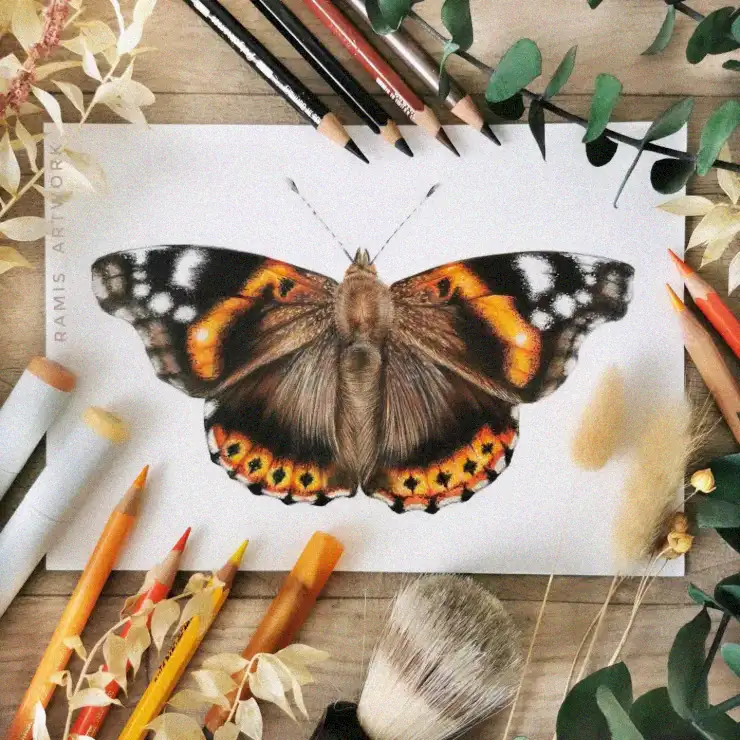 30+ Breathtaking Butterfly Drawing Images Perfect for Your Art Inspiration