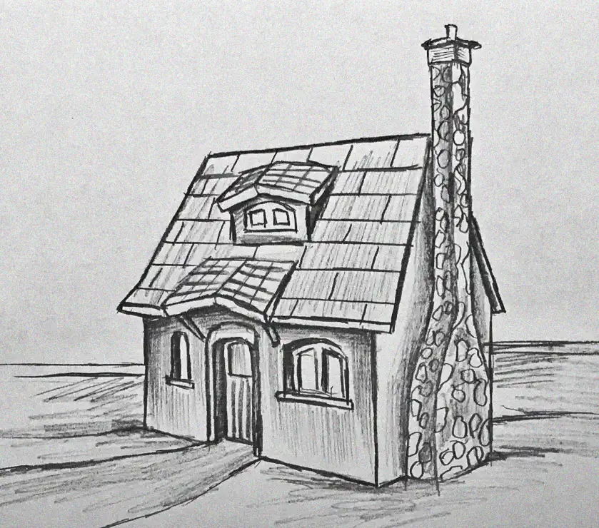 30+ Creative Inspirations for Easy House Drawings you'll Love