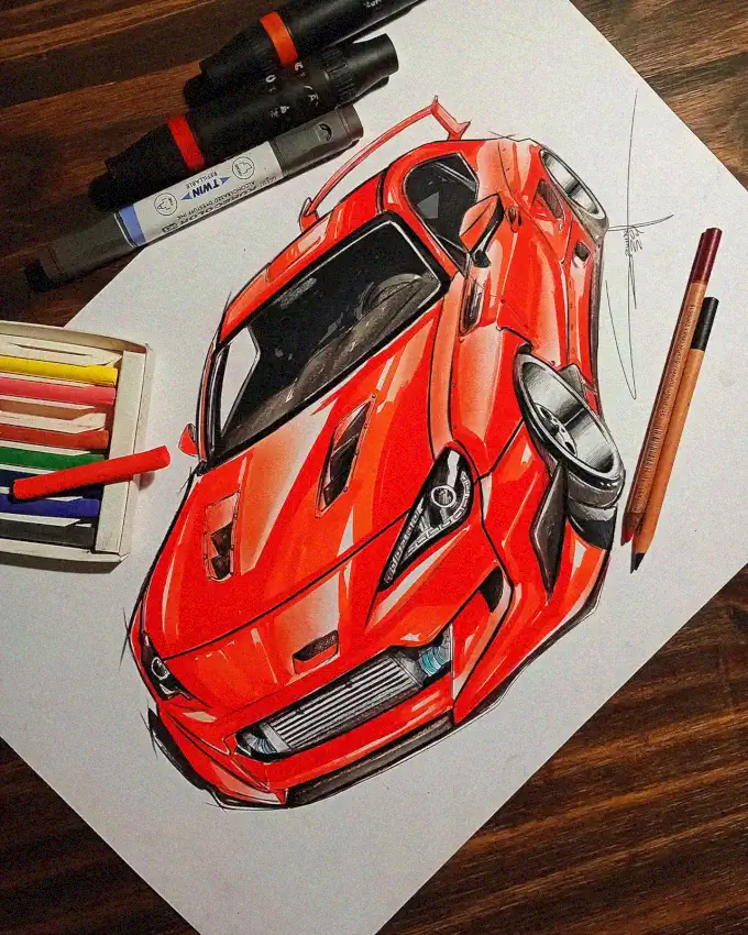 8 Stunning Cool Car Drawings to Ignite Your Creative Engines