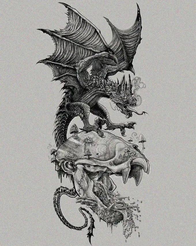 15+ Cool Dragon Drawings to Inspire Your Creativity