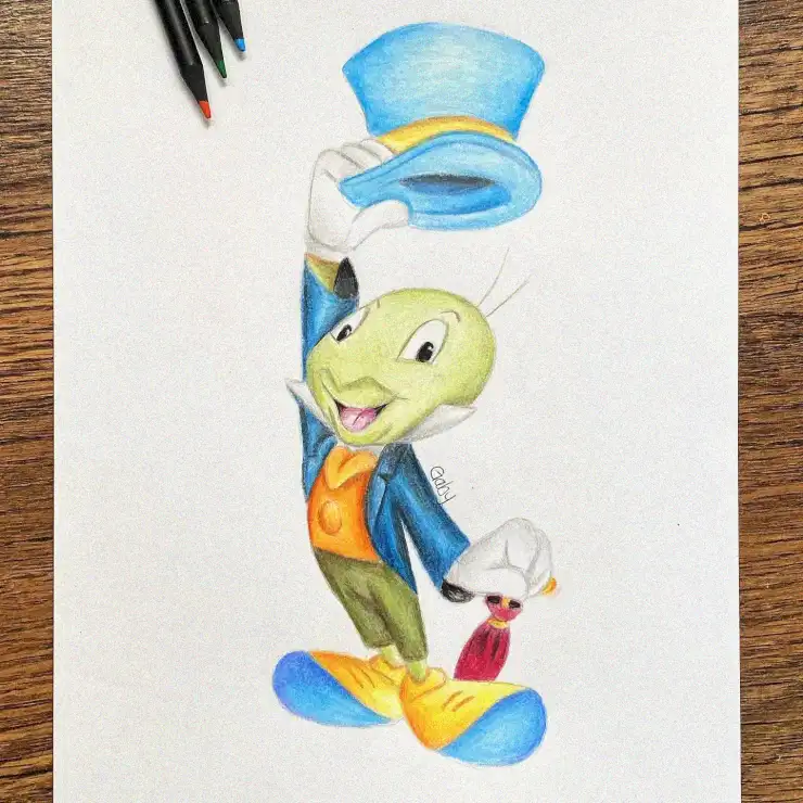 Jiminy Cricket's Fashionable Adventure