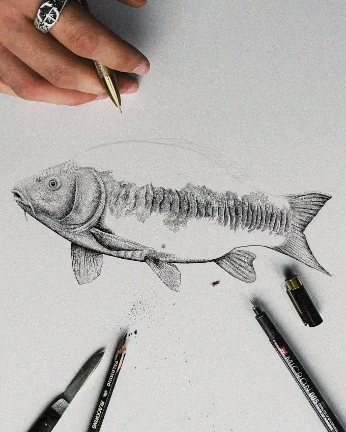Breathing Life into a Fish Sketch