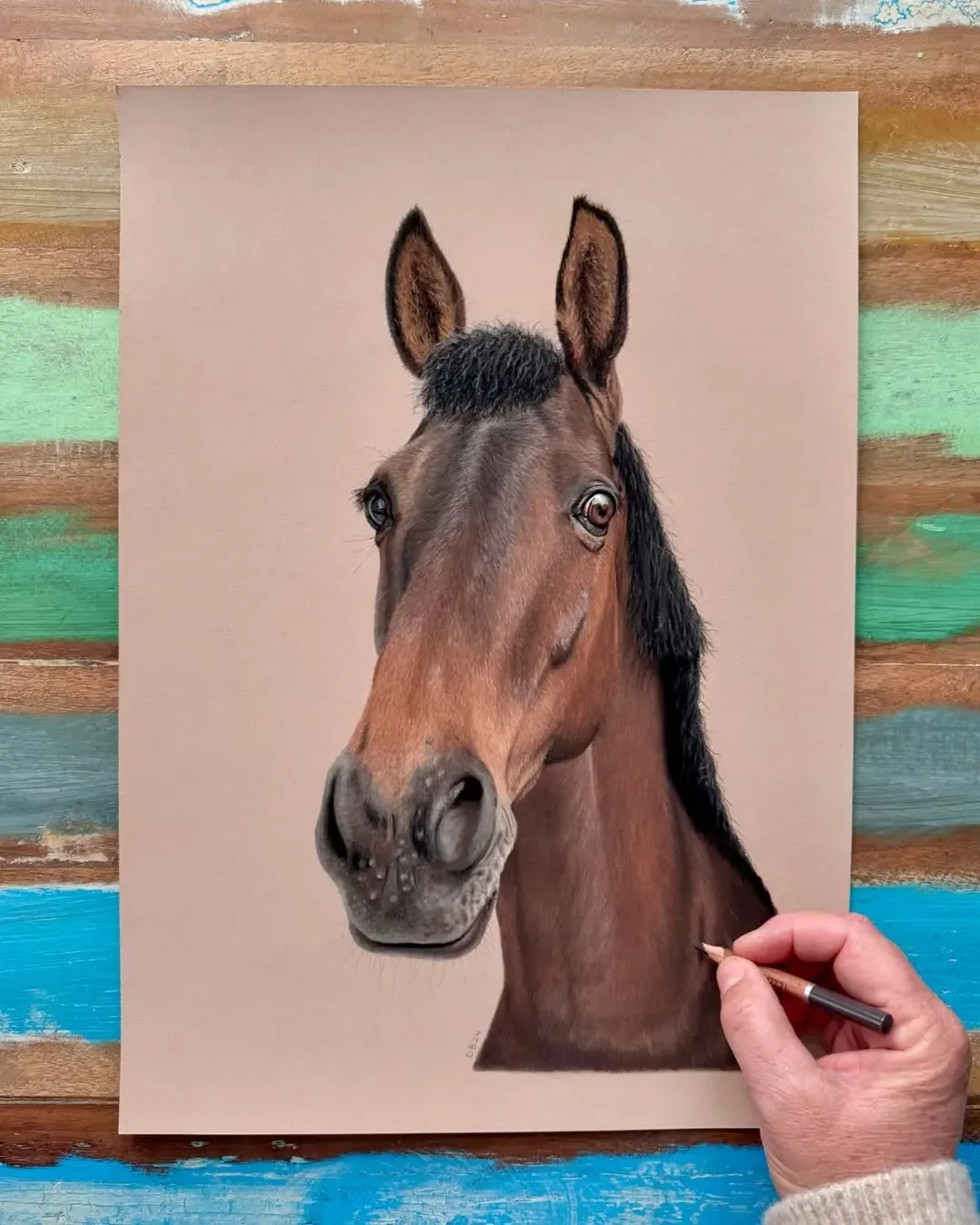 Bringing a Horse to Life with Art