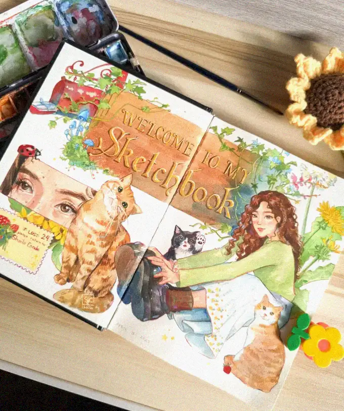Vibrant Sketches and Nature's Whimsy