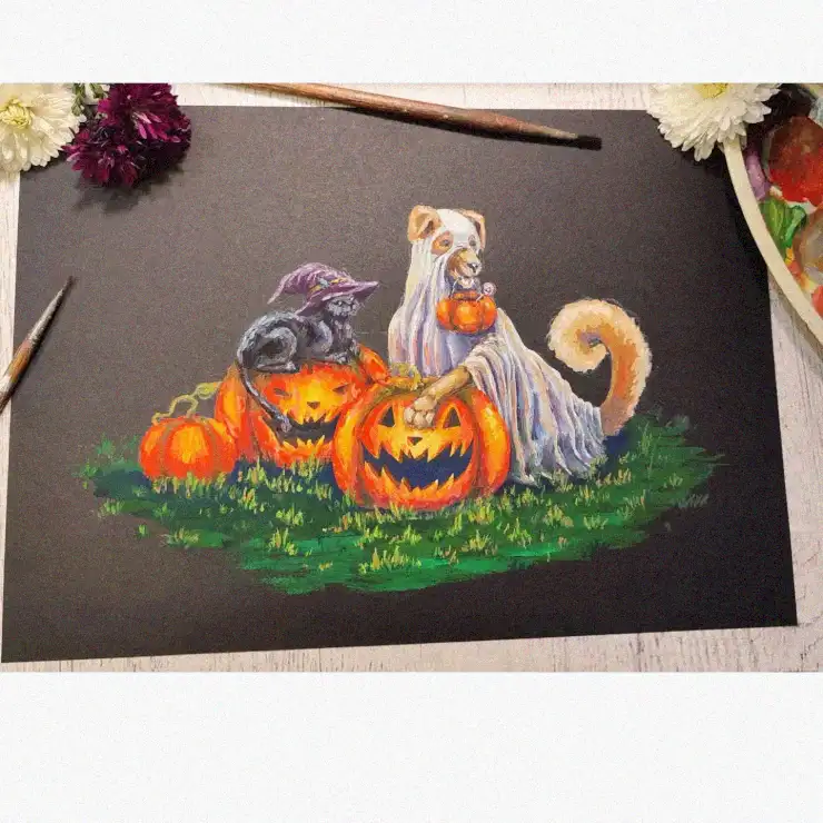 Mystical Pets and Pumpkin Night