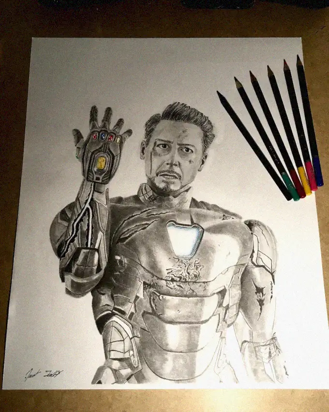 Transcending Lines: Tony Stark's Infinity Gauntlet