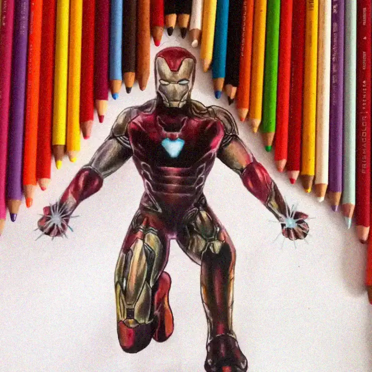 Iron Man in a Spectrum Splendor