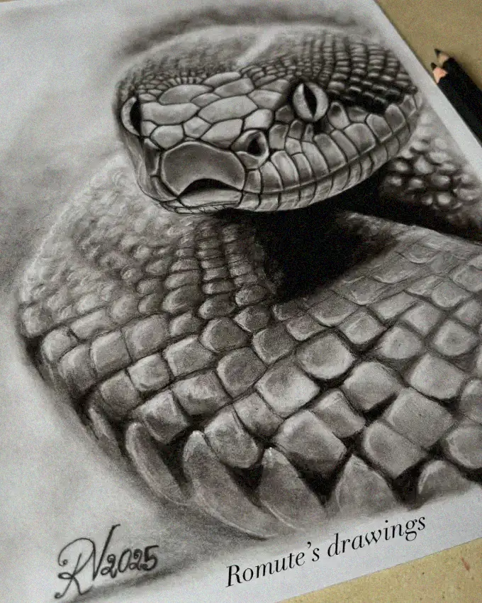 Echoes of Scales: A Serpentine Portrait