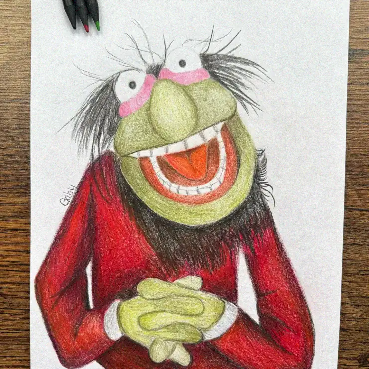 Uncle Deadly's Cheerful Colorful Portrait