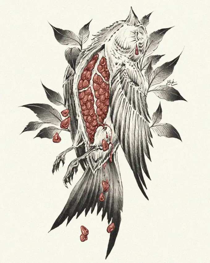 Surreal Anatomy of an Owl