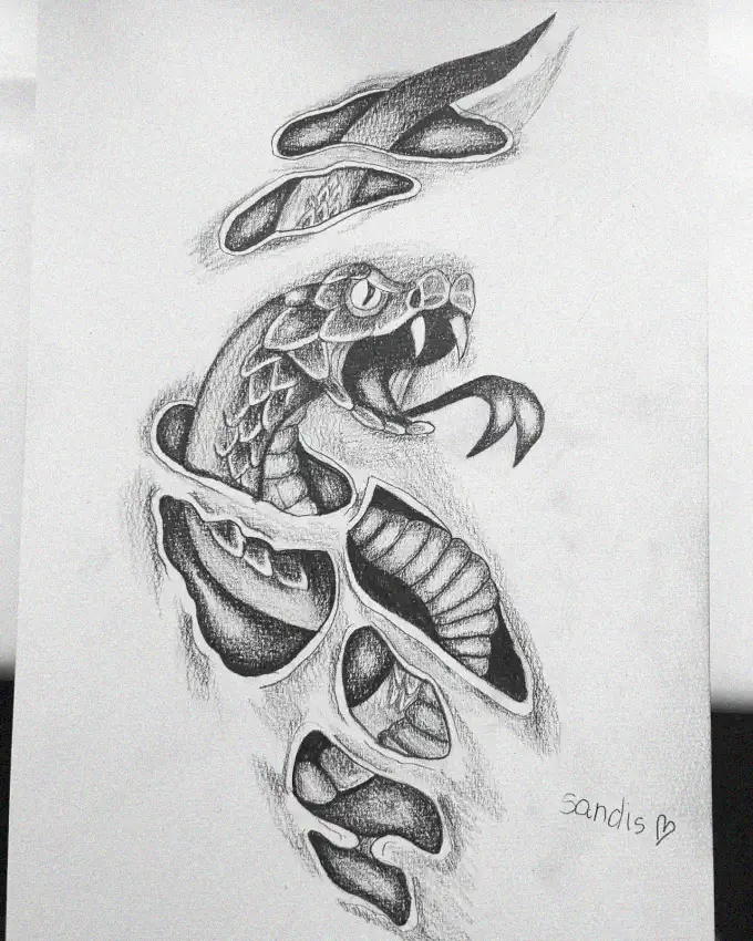 Serpent Dance in Abstract Dimensions