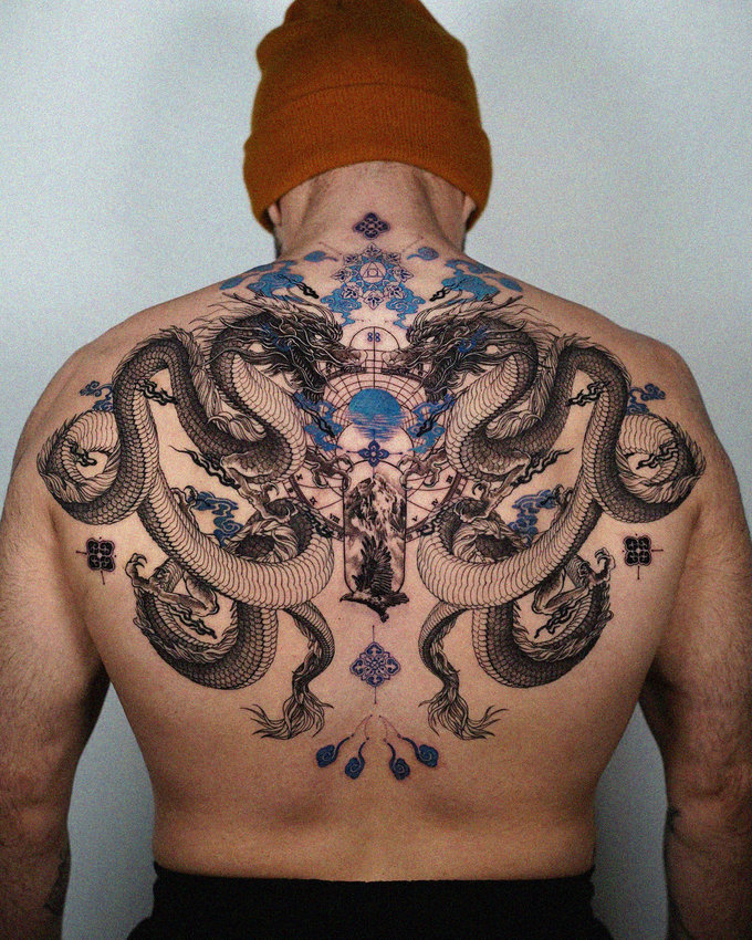 Dragon Inked and Beanie Capped