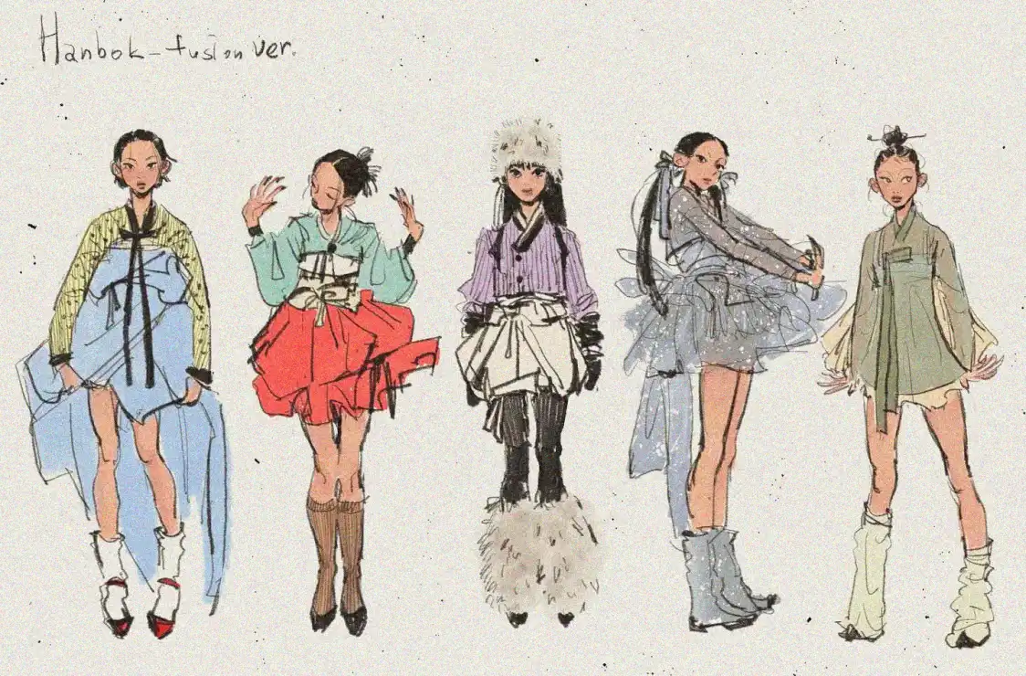Artistic Fusion of Modernity and Tradition