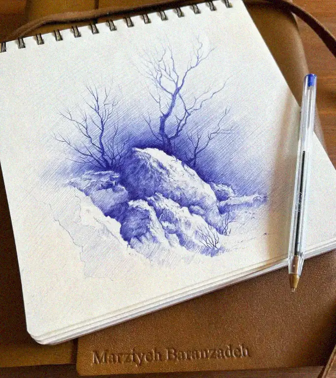 Artful Traces of Barren Beauty