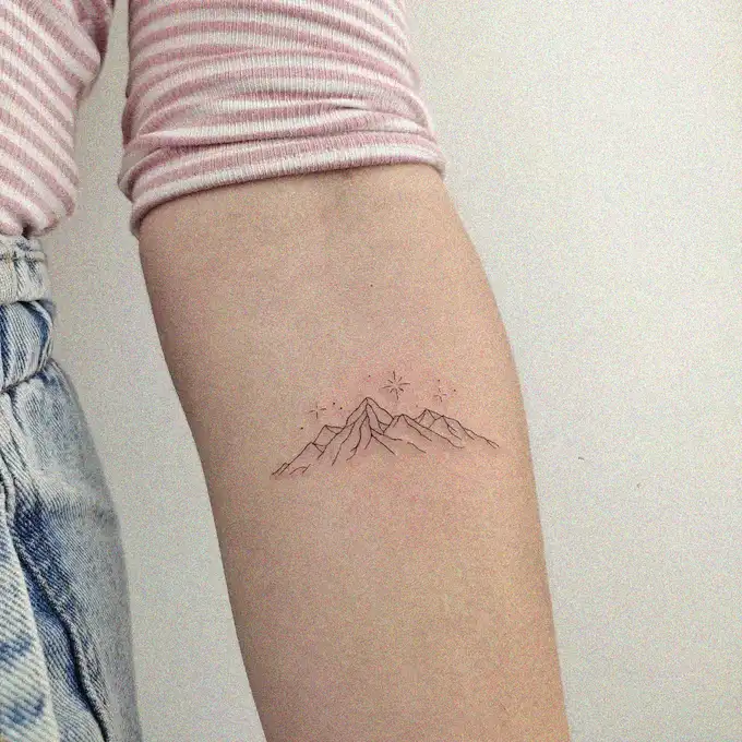 Ink Echoes from Mountain Peaks