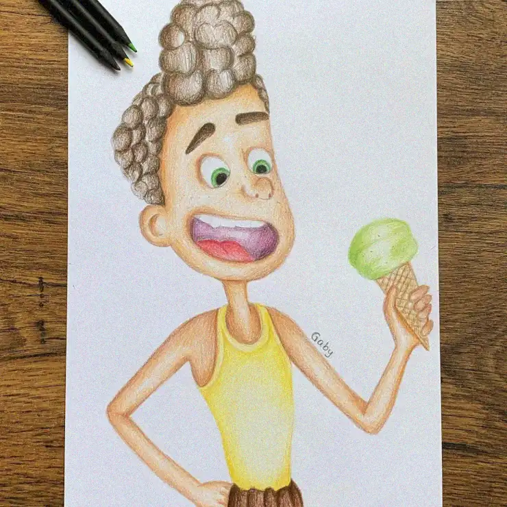 Summertime Delight in a Boy's Hands