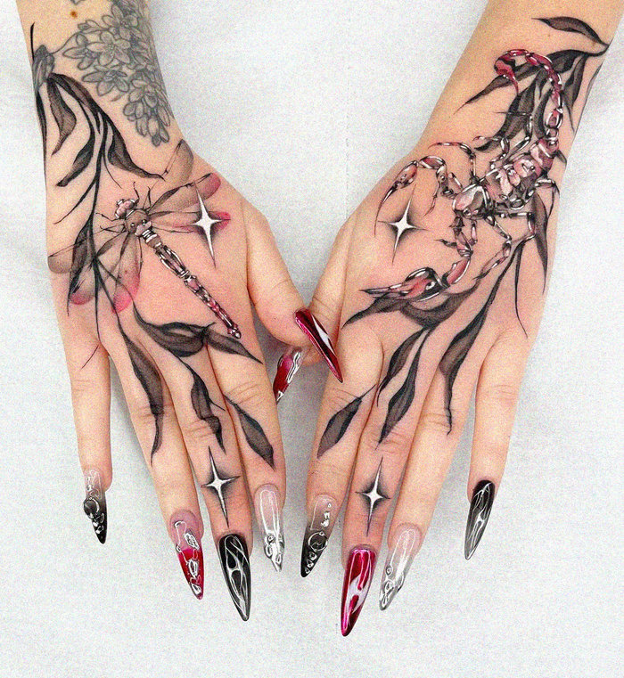 Ink and Charm: A Tattooed Showcase