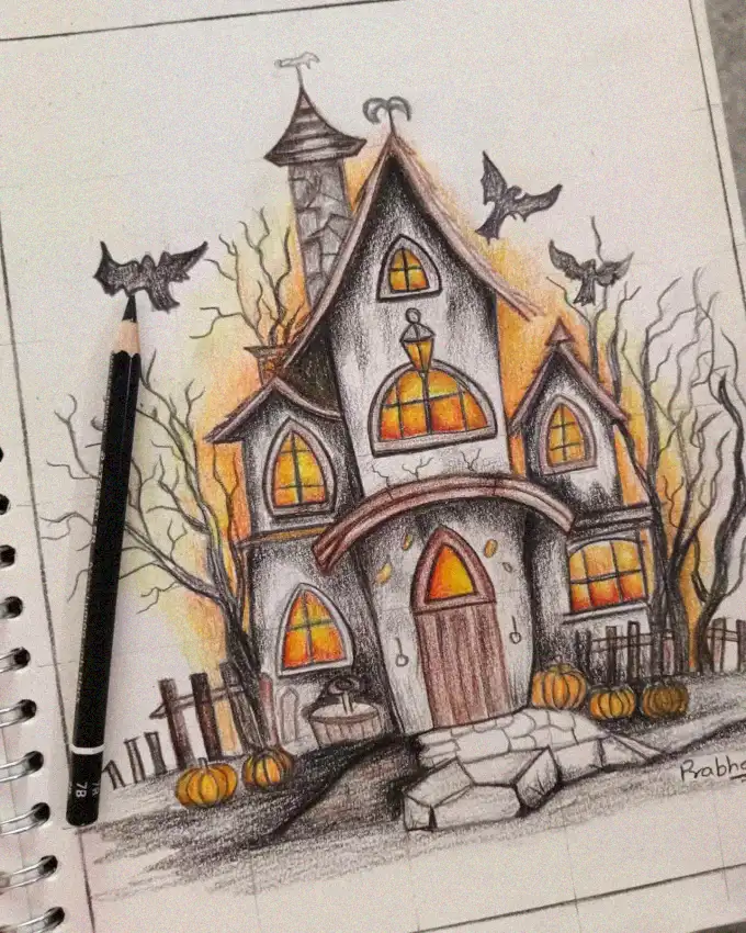 Sketchpad Spooks in Haunted Hues
