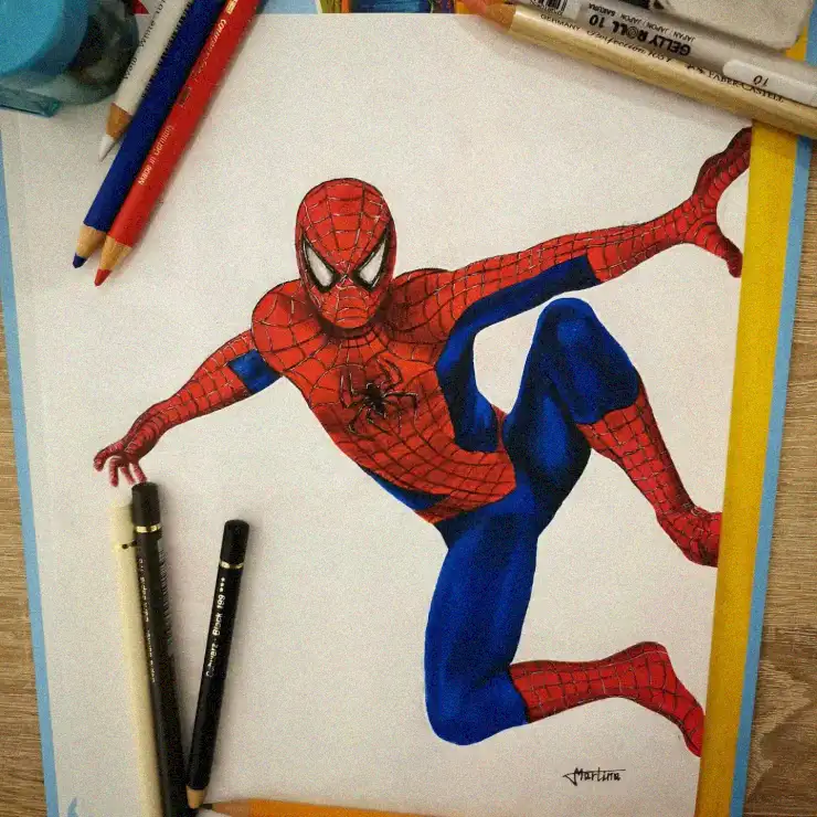 Spider-Man Comes Alive Through Artistic Finesse