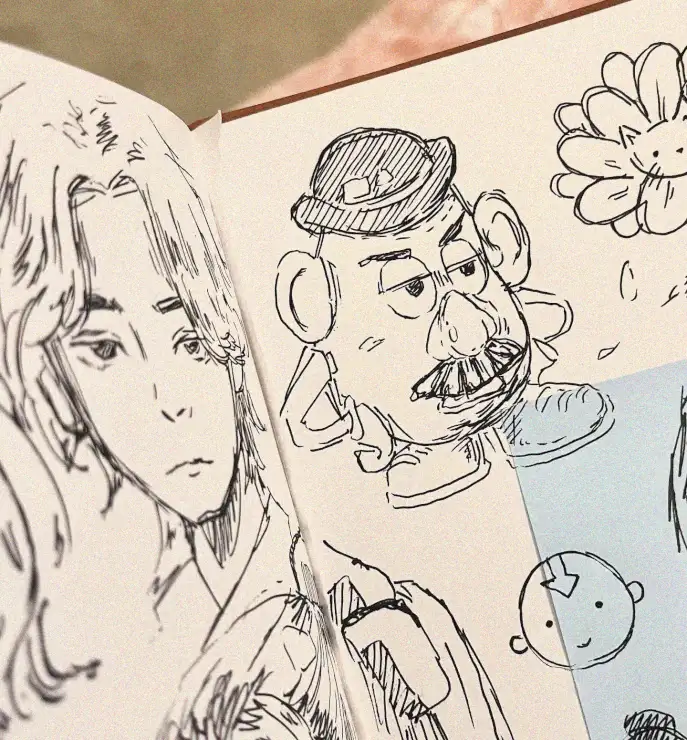 Sketchbook Stories: Portraits and Characters