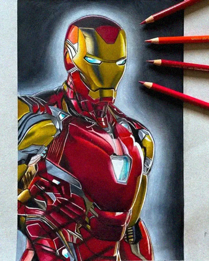 Iron Man and His Pencil Army