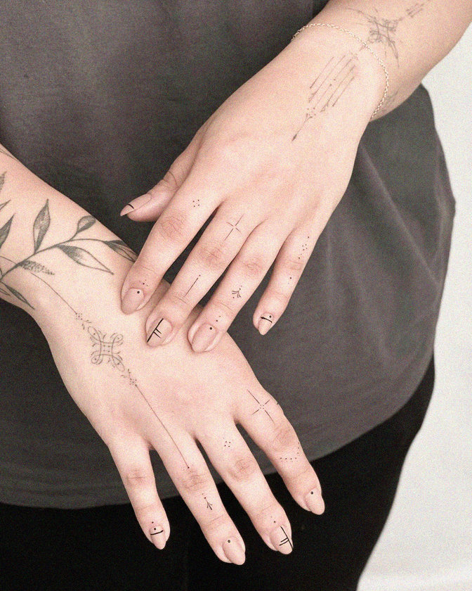 Adorned Hands in Gentle Repose