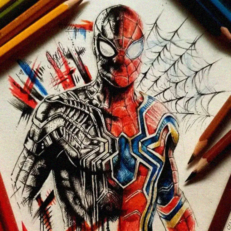 Artistic Endeavor of Spider-Man World