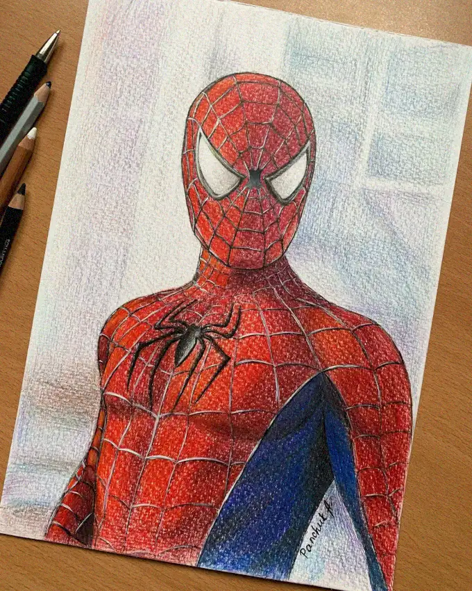 Spider-Man Embraces Textured Artistry