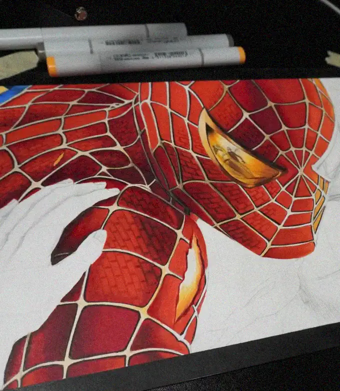 Spider-Man Unveiled: Sketching the Hero