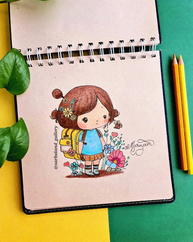 Vibrant Youth: Sketchbook Revelations