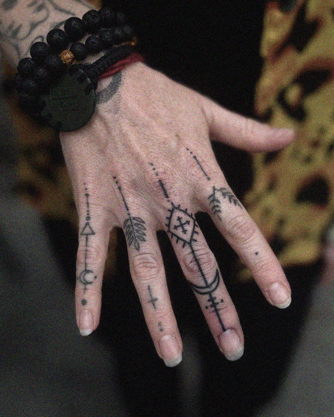 Adorned in Ink and Beads